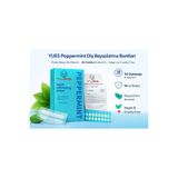 YUES Peppermint Diş Beyazlatma Bantları 7x2 Strip - 30 Dakikada Kullanım, Mine Dostu