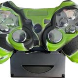 YUES Ps3 Joystick Silikon Kılıf Dualshock Koruyucu Kılıf Yeşil Siyah