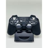 YUES PS3 Joystick Silikon Kılıf (Siyah) – DualShock 3/Sixaxis Koruyucu Kapak, Kaymaz Kavrama, Kolay Montaj