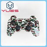 YUES PS3 Kablosuz Joystick (Kamuflaj) – DualShock® Tarzı, Titreşim Destekli, Ergonomik Tasarım, USB Şarjlı - Renkli