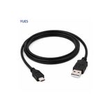 YUES PS4 DualShock 4 Kısa USB Şarj Kablosu – Micro-USB Oyun Kolu Uyumlu (PS4/Slim/Pro)
