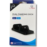 YUES PS4 DualShock 4 Şarj Standı – Kaymaz Tabanlı, Güvenli Dock, Plastik Malzeme