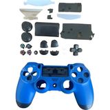 YUES PS4 DualShock 4 V1 Full Kasa + Tuş Takımı – JDM-001/011/020 Uyumlu, Dayanıklı Kaplama, Mavi