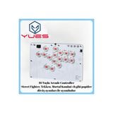 Yues Ps4 Uyumlu Fighting Stick Arcade Stick – Ps4/ps3/pc/steam/android/ios Uyumlu, Rgb Aydınlatma