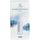 YUES Şarjlı Taşınabilir Ağız Duşu – Seyahat Tipi Mini Boy, Oral Irrigator, Tak-Çıkar Nozul - Beyaz