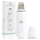 YUES Ultrasonik Cilt Temizleyici Skin Scrubber W-1188, Siyah Nokta ve Gözenek Temizleme Cihazı, 24.000 Titreşim/sn, 2 Modlu Yüz Bakım Spatulası, USB Şarjlı Cilt Bakım Cihazı