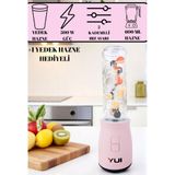 Yui M19 2 Şişeli Pembe Smoothi Blender