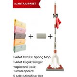 Yui TB2030 Mop Temizlik Paketi – Sünger, Tutma Aparatı ve 5'li Bez - Set