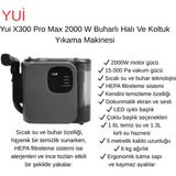 Yui X300 Pro Max 2000 W Buharlı Halı Ve Koltuk Yıkama Makinesi + Pilli Diş Fırçası Hediye