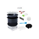 Yui Xiaomi, Philips, Karaca, Arzum, Tefal, Kumtel Uyumlu Xl 8inç Airfryer 12'li Yedek Parça Seti