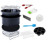 Yui,xiaomi,philips,karaca,arzum,tefal,kumtel Uyumlu Xxl 8.3 Litre Hava Fritözü 12'li Yedek Parça Seti