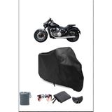 Yuki Benda Rock 250 Uyumlu Siyah Motorsiklet Branda, Motor Örtüsü