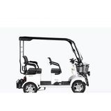 Yuki Caretta Elektrikli Motosiklet 1500W Batarya 72V/32Ah 333 KG Taşıma Kapasitesi Beyaz Renk