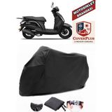 Yuki Enzo 50 Branda Siyah Motosiket Brandası Motor Örtüsü Çadır Su Geçirmez Motosiklet Kılıfı Motor Brandası,lastikli,taşıma Torbalı - Arka Çanta UYUMSUZ