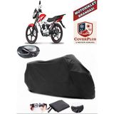Yuki Fifty 50 Branda Siyah Arka Çanta Uyumlu(Topcase) Motosiket Brandası Motor Örtüsü Çadır Su Geçirmez Motosiklet Kılıfı Motor Brandası,lastikli,taşıma Torbalı