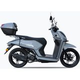 Yuki Gentle 50 cc Motosiklet Gri Renkli Elcik Isıtma ve Ön Siperlik ile Konforlu Sürüş