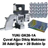 Yuki Gk26-1A Çuval Ağzı Dikiş Makinesı + 30 Adet İğne + 20 Bobin İp