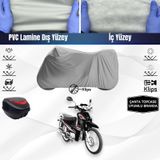 Yukı Gusto 50 Motosiklet Brandası Çanta Topcase Uyumlu Motor Brandası