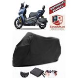 Yuki Huracan TR250T Branda Siyah Motosiket Brandası Motor Örtüsü Çadır Su Geçirmez Motosiklet Kılıfı Motor Brandası,lastikli,taşıma Torbalı - Arka Çanta UYUMSUZ