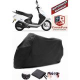 Yuki TB100T3E Picasso 100 Branda Siyah Motosiket Brandası Motor Örtüsü Çadır Su Geçirmez Motosiklet Kılıfı Motor Brandası,lastikli,taşıma Torbalı - Arka Çanta UYUMSUZ