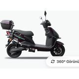 Yuki Windy Elektrikli Motosiklet - Bordo