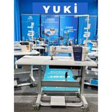 Yuki Yk 1903 Full Otomatik Çift Papuç Dikiş Makinası Kapalı Yağ Karteli 3'lü Step Motor Sistemli (10MM, Ekstra Kalın Materyal)