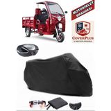Yuki Yk-24 Aydos Branda Siyah Arka Çanta Uyumlu(Topcase) Motosiket Brandası Motor Örtüsü Çadır Su Geçirmez Motosiklet Kılıfı Motor Brandası,lastikli,taşıma Torbalı