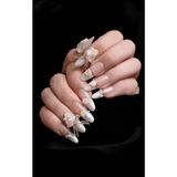 Yukii Beauty Lüks Dokunuş Takma Tırnak Seti - Beyaz