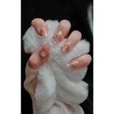 Yukii Beauty Rose Takma Tırnak Seti - Pembe