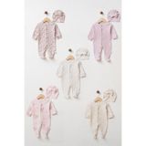 yukobaby bebeğiniz için en doğalı BEBEK %100 PAMUKLU BONELİ 5'Lİ ŞIK RAHAT PATİKLİ TULUM YENİDOĞAN HASTANE ÇIKIŞI BEBEK KIYAFETİ 0-3AY