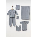 yukobaby bebeğiniz için en doğalı Bebek 7’li Basic Yenidoğan Hastane Çıkışı Zıbın Seti yk78683