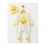 yukobaby bebeğiniz için en doğalı BEBEK CİVCİVLİ ŞAPKALI 3-6 AY PAMUKLU PATİKLİ TULUM YENİDOĞAN HASTANE ÇIKIŞI BEBEK KIYAFETİ YK075878
