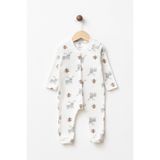 yukobaby bebeğiniz için en doğalı BEBEK LİTTLE RABBİT 3-6-9 AY PAMUKLU MANŞETŞİZ TULUM YENİDOĞAN HASTANE ÇIKIŞI BEBEK KIYAFETİ YK0755
