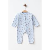 yukobaby bebeğiniz için en doğalı BEBEK WİNNTER BEAR MAVİ 3-6-9 AY PAMUKLU MANŞETŞİZ TULUM YENİDOĞAN HASTANE ÇIKIŞI BEBEK KIYAFETİ