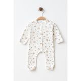 yukobaby bebeğiniz için en doğalı BEBEK WİNTER BEAR BEYAZ 3-6-9 AY PAMUKLU MANŞETŞİZ TULUM YENİDOĞAN HASTANE ÇIKIŞI BEBEK KIYAFETİ