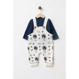 yukobaby bebeğiniz için en doğalı ERKEK BEBEK SEVİMLİ ASLAN 2'Lİ BADİLİ SLOPET TAKIM YK2322247