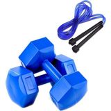 Yukon Dambıl 5x2 kg Dambıl Seti Dumbbell Atlama Ipi Hediyeli