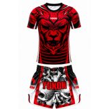 Yukon Kick Boks Muay Thai Alt Üst Takım Muay Thai Tişört Ve Şort Kick Boks T-Shirt