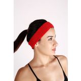 Yukon Kırmızı Sporcu Saç Bandı, Ter Bandı, Headband