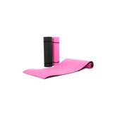 Yukon Pembe & Siyah Çift Taraflı Pilates Minderi ve Yoga Matı, 55x170 cm, 8 mm