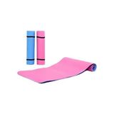 YukonÇift Taraflı Pilates Minderi 10 mm Kalınlıkta Yoga Mat Tekil Kullanım İçin - Pembe