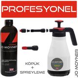 Yüksek Basınçlı 2 Litre Köpük Atma Pompası Pompalı Sprey ve Özel Şampuanı Set