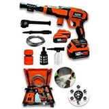 Yüksek Basınçlı Kömürsüz Motor Akülü Oto Araba Yıkama Makinesi Şarjlı Max 110 Bar