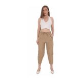 Yüksek Bel Ince Yazlik Rahat Pamuklu Slouchy Pantolon