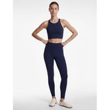 Yüksek Bel Slim Fit Dikişli Spor Tayt