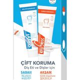 Yüksek Etkili Aminflorür + Aronal Double Protection Diş Macunu Seti 2×75 ml