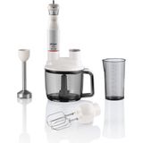 Yüksek Güçlü Çok Amaçlı Blender Seti, Tetikli Çalışma, 1000W, Beyaz