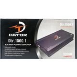 Yüksek Güçlü Mono Amfi Dator DTR.1500.1 D Sınıfı, Güç ve Kalite Bir Arada