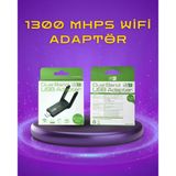 Yüksek Hızlı 1200 Mbps Çift Bant Usb Wifi Adaptör – Güçlü Sinyal, Geniş Uyumluluk Mir33734691