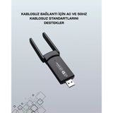 Yüksek Hızlı 1200 Mbps Çift Bant Usb Wifi Adaptör – Güçlü Sinyal, Geniş Uyumluluk Mir63080193